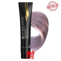 SUPERLATIVE Крем-фарба № 10.23 колір ПЛАТИНОВИЙ БЛОНД ЗОЛОТИСТИЙ ІРИС з вмістом аміаку 